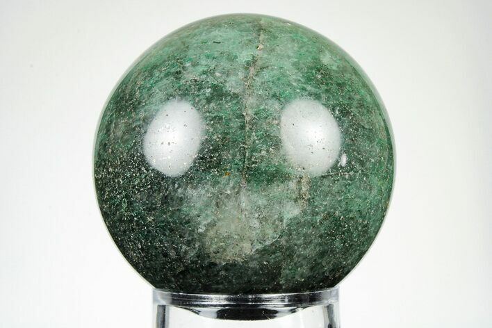 2.8" Polished Fuchsite Sphere - Madagascar